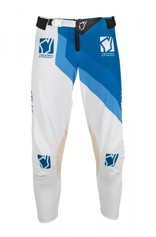 Motokrosové nohavice YOKO VIILEE bielo / modrý 32