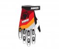 Motokrosové rukavice YOKO TWO čierno/bielo/červené S (7)