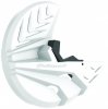 Kryt predného brzdového kotúča so spodným krytom vidlice POLISPORT 8151400002 PERFORMANCE biela/čierna