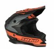 Motokrosová helma YOKO SCRAMBLE matne čierno / oranžový L