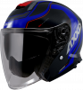 Otvorená helma JET AXXIS MIRAGE SV ABS village B7 matná modrá XL