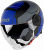 Otvorená helma JET AXXIS RAVEN SV ABS milano matt blue XS