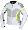 Sports women's jacket iXS X51064 TRIGONIS-AIR light grey-grey-neon yellow DM