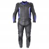 2pcs leather suit GMS ZG70000 GR-1 black-blue-white 56H